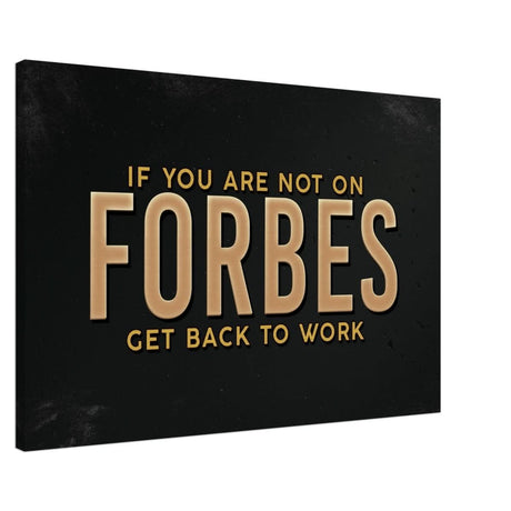 Da Vinci Motivational Wall art Print | Forbes - Canvas - 60x90 cm / 24x36″ - 