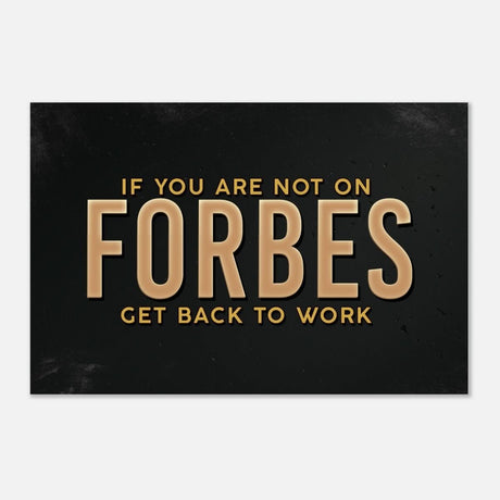Da Vinci Motivational Wall art Print | Forbes - Aluminum Print - 50x75 cm / 20x30″ - 