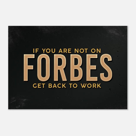 Da Vinci Motivational Wall art Print | Forbes - Aluminum Print - 70x100 cm / 28x40″ - 