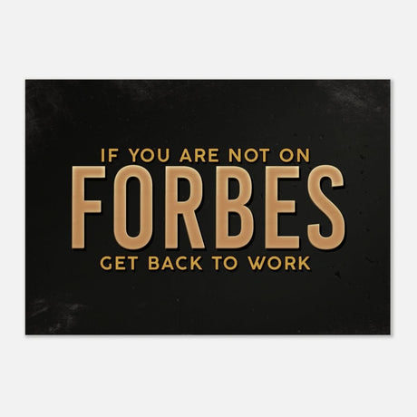 Da Vinci Motivational Wall art Print | Forbes - Wood Prints - 70x100 cm / 28x40″ - 