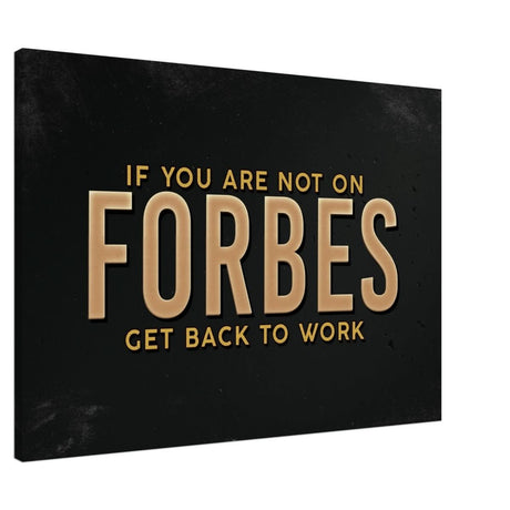 Da Vinci Motivational Wall art Print | Forbes - Canvas - 70x100 cm / 28x40″ - 