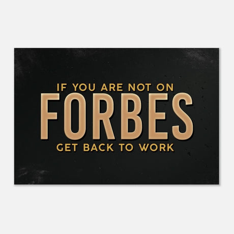Da Vinci Motivational Wall art Print | Forbes - Aluminum Print - 30x45 cm / 12x18″ - 