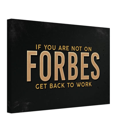 Da Vinci Motivational Wall art Print | Forbes - Canvas - 30x45 cm / 12x18″ - 