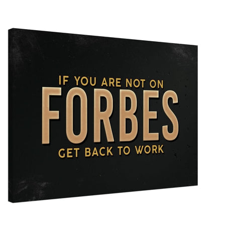 Da Vinci Motivational Wall art Print | Forbes - Canvas - 50x75 cm / 20x30″ - 
