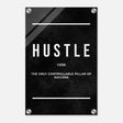 Da Vinci Motivational Wall art Print | Hustle - Acrylic Print - 30x45 cm / 12x18″ - 