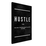 Da Vinci Motivational Wall art Print | Hustle - Acrylic Print - 30x45 cm / 12x18″ - 