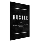 Da Vinci Motivational Wall art Print | Hustle - Acrylic Print - 30x45 cm / 12x18″ - 