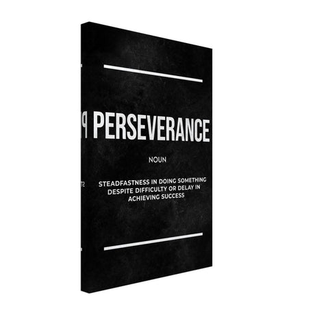 Da Vinci Motivational Wall art Print | Perseverance - Canvas - 30x45 cm / 12x18″ - 