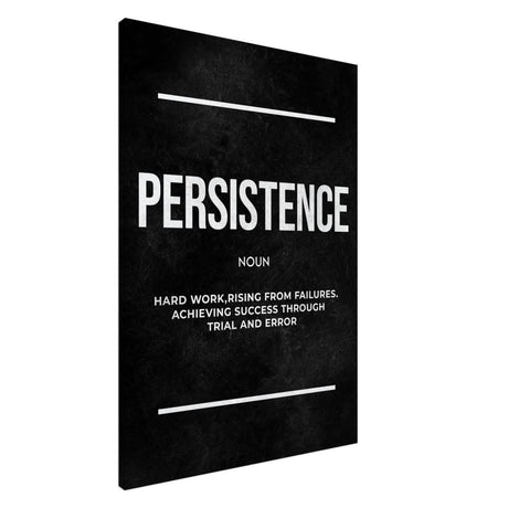 Da Vinci Motivational Wall art Print | Persistence - Acrylic Print - 30x45 cm / 12x18″ - 