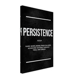 Da Vinci Motivational Wall art Print | Persistence - Canvas - 30x45 cm / 12x18″ - 
