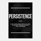 Da Vinci Motivational Wall art Print | Persistence - Acrylic Print - 30x45 cm / 12x18″ - 