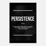 Da Vinci Motivational Wall art Print | Persistence - Aluminum Print - 30x45 cm / 12x18″ - 