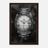 Da Vinci Motivational Wall art print | Rolex | Time is money - Acrylic Print - 30x45 cm / 12x18″ - 