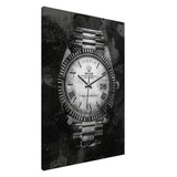 Da Vinci Motivational Wall art print | Rolex | Time is money - Acrylic Print - 30x45 cm / 12x18″ - 