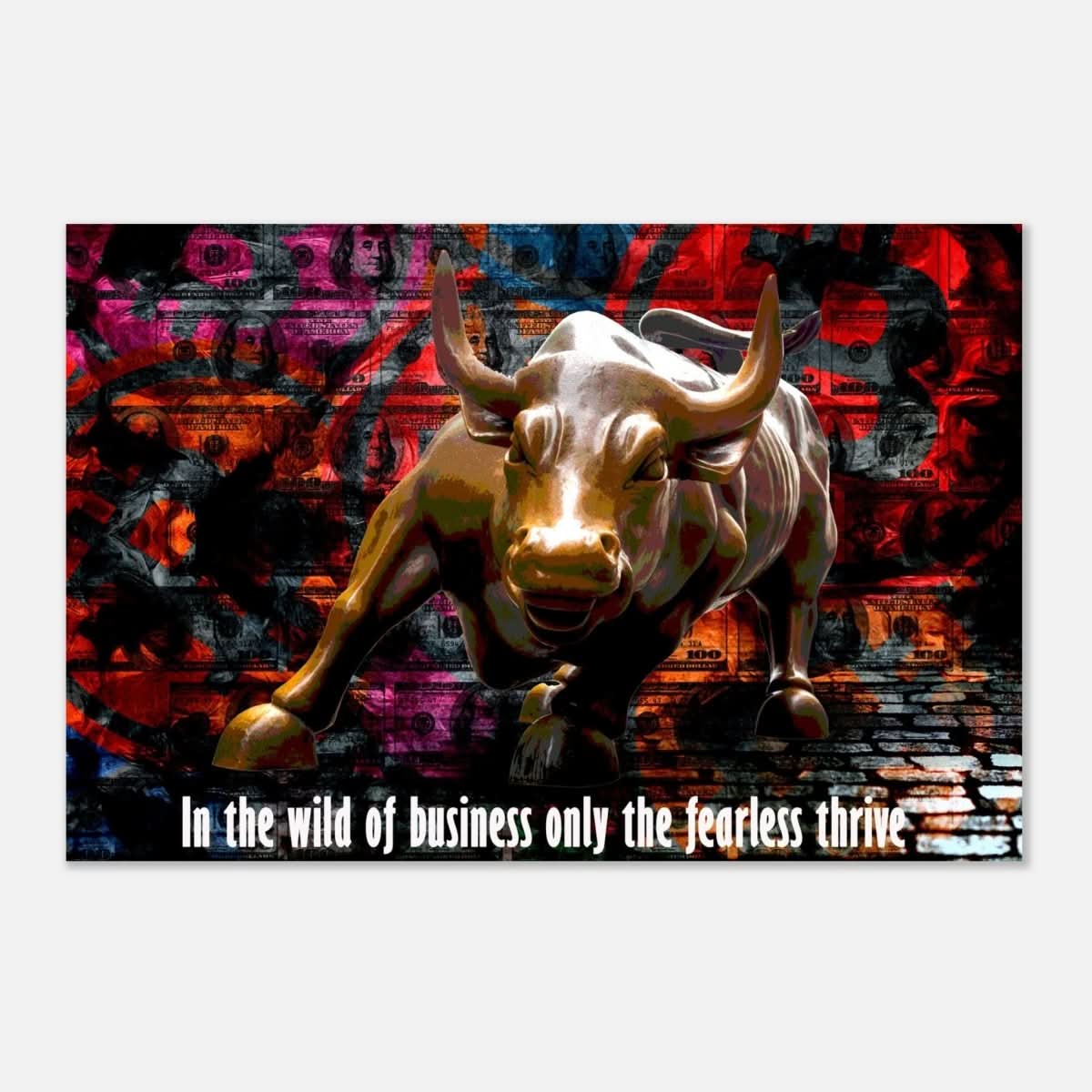 Da Vinci Motivational Wall art Print | Wild Business World - Acrylic Print - 30x45 cm / 12x18″ - 