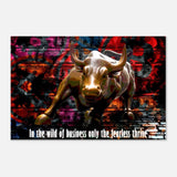 Da Vinci Motivational Wall art Print | Wild Business World - Acrylic Print - 30x45 cm / 12x18″ - 