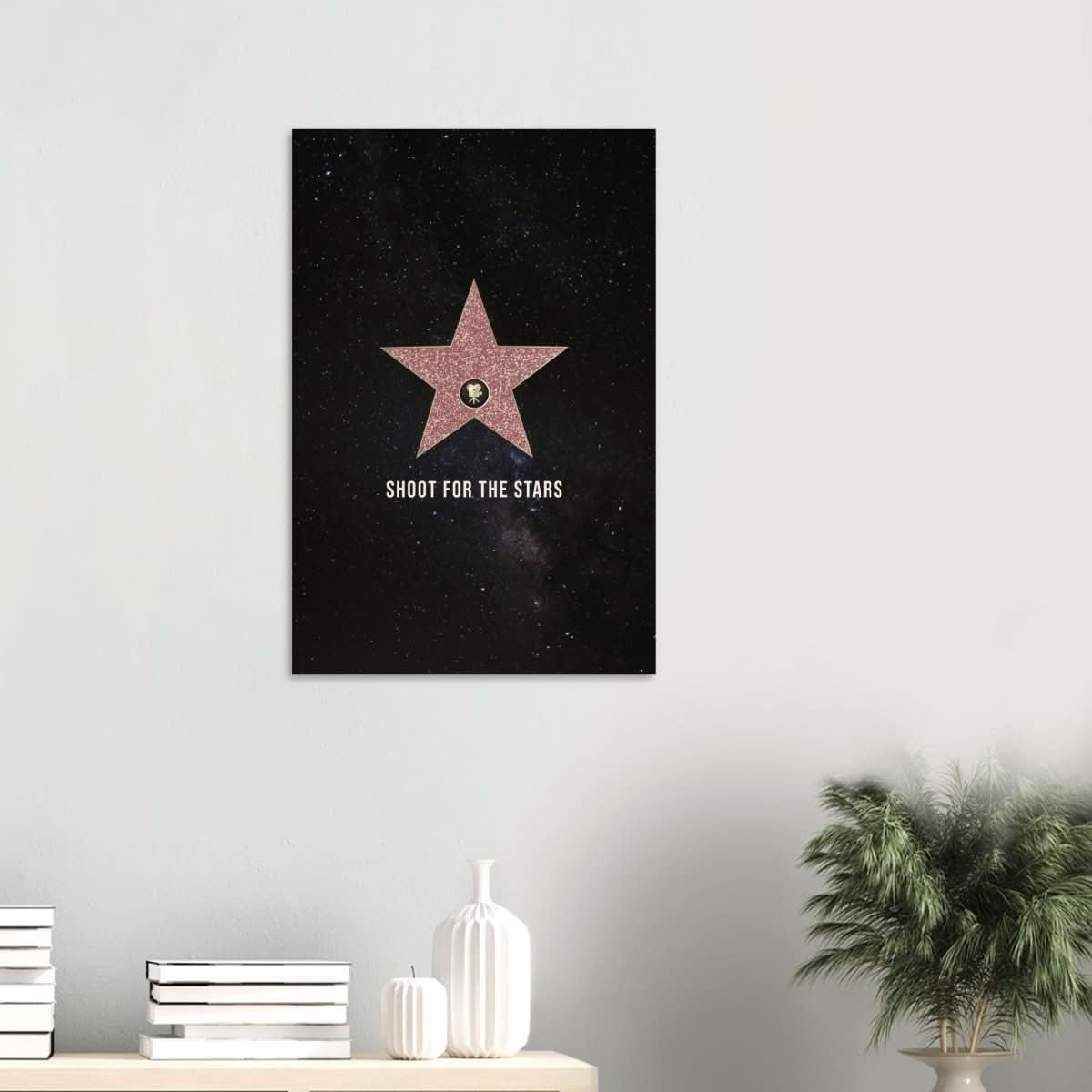 Da Vinci Motivational Wall Art | Stars - Wood Prints - 50x75 cm / 20x30″ - 10 mm