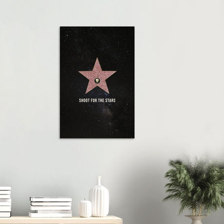 Da Vinci Motivational Wall Art | Stars - Wood Prints - 50x75 cm / 20x30″ - 10 mm