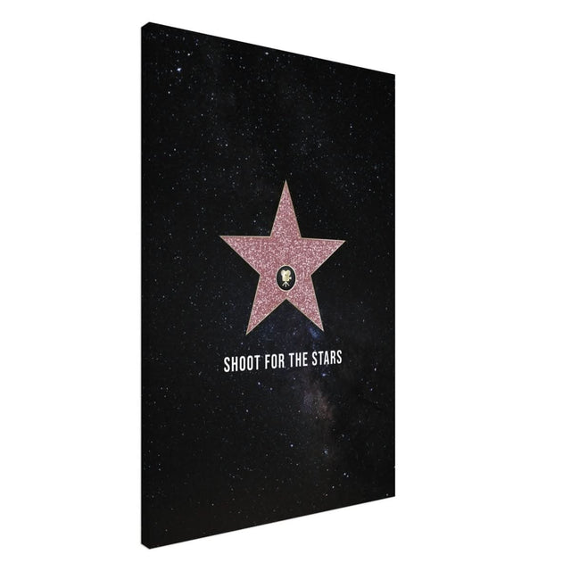 Da Vinci Motivational Wall Art | Stars - Canvas - 60x90 cm / 24x36″ - Slim