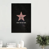 Da Vinci Motivational Wall Art | Stars - Wood Prints - 60x90 cm / 24x36″ - 10 mm