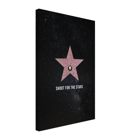 Da Vinci Motivational Wall Art | Stars - Canvas - 40x60 cm / 16x24″ - Thick