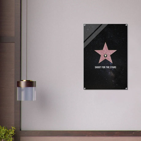 Da Vinci Motivational Wall Art | Stars - Acrylic Print - 60x90 cm / 24x36″ - 