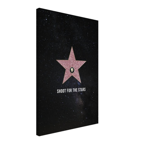 Da Vinci Motivational Wall Art | Stars - Canvas - 40x60 cm / 16x24″ - Slim