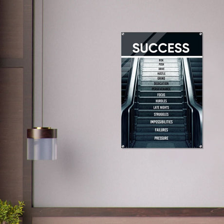 Da Vinci Motivational Wall Art | Success - Acrylic Print - 70x100 cm / 28x40″ - 