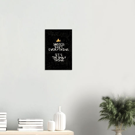 Da Vinci Motivational Wall art | Success - Wood Prints - 30x45 cm / 12x18″ - 20 mm