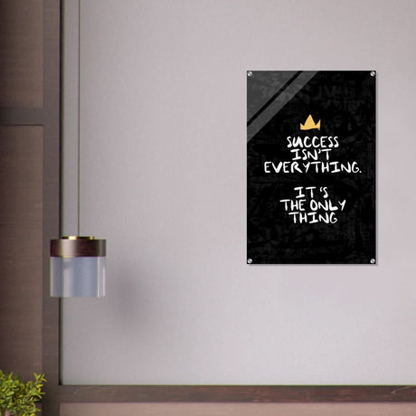 Da Vinci Motivational Wall art | Success - Acrylic Print - 60x90 cm / 24x36″ - 