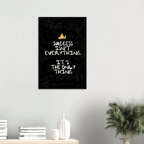 Da Vinci Motivational Wall art | Success - Wood Prints - 50x75 cm / 20x30″ - 10 mm