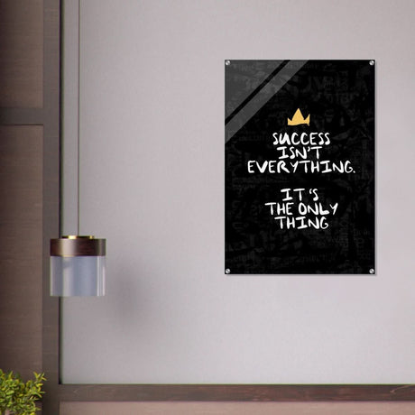Da Vinci Motivational Wall art | Success - Acrylic Print - 70x100 cm / 28x40″ - 