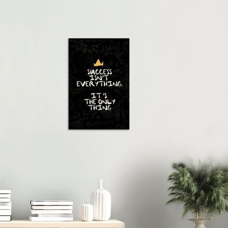 Da Vinci Motivational Wall art | Success - Wood Prints - 40x60 cm / 16x24″ - 10 mm