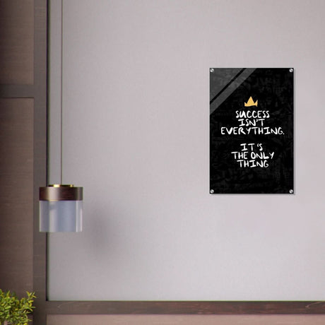 Da Vinci Motivational Wall art | Success - Acrylic Print - 50x75 cm / 20x30″ - 