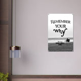 Da Vinci Motivational Wall art | Your Why - Acrylic Print - 60x90 cm / 24x36″ - 