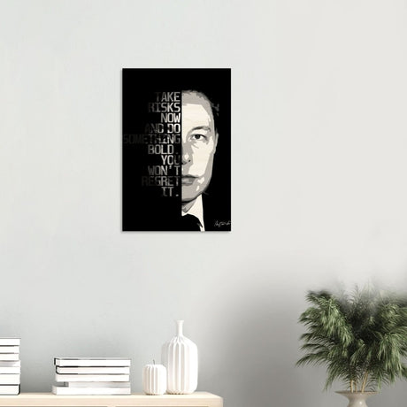 Da Vinci Motivational Wall Art - Wood Prints - 40x60 cm / 16x24″ - 20 mm
