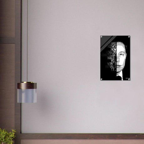 Da Vinci Motivational Wall Art - Acrylic Print - 40x60 cm / 16x24″ - 