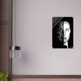 Da Vinci Motivational Wall Art - Acrylic Print - 50x75 cm / 20x30″ - 