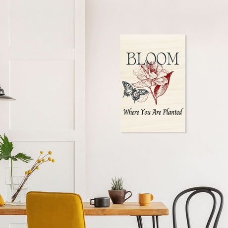 Da Vinci Motivational Wall art - Wood Prints - 50x75 cm / 20x30″ - 10 mm