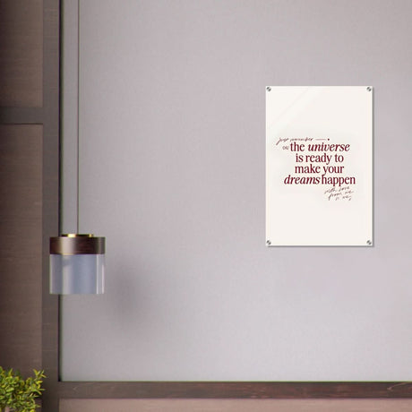 Da Vinci Motivational Wall art - Acrylic Print - 50x75 cm / 20x30″ - 