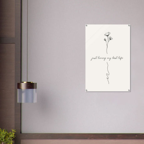 Da Vinci Motivational Wall art - Acrylic Print - 60x90 cm / 24x36″ - 