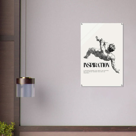 Da Vinci Motivational Wall art - Acrylic Print - 60x90 cm / 24x36″ - 