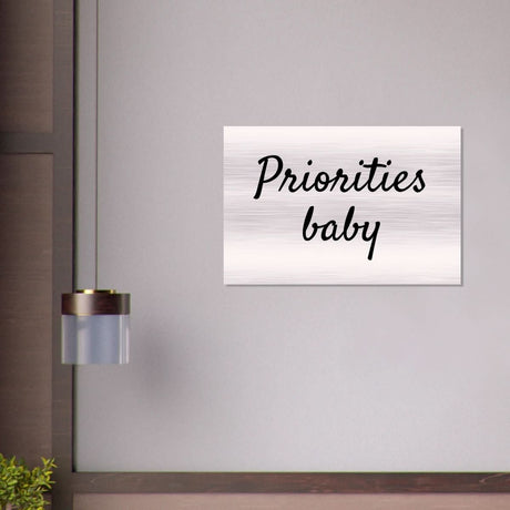 Da Vinci Motivational Wall art - Brushed Aluminum Print - 60x90 cm / 24x36″ - 