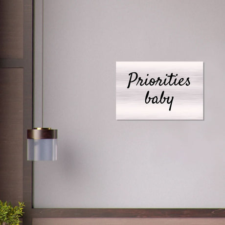 Da Vinci Motivational Wall art - Brushed Aluminum Print - 50x75 cm / 20x30″ - 