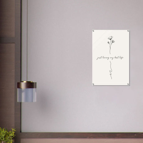 Da Vinci Motivational Wall art - Acrylic Print - 50x75 cm / 20x30″ - 