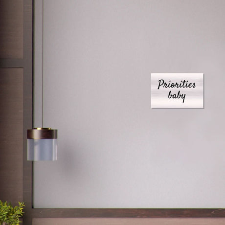 Da Vinci Motivational Wall art - Brushed Aluminum Print - 30x45 cm / 12x18″ - 