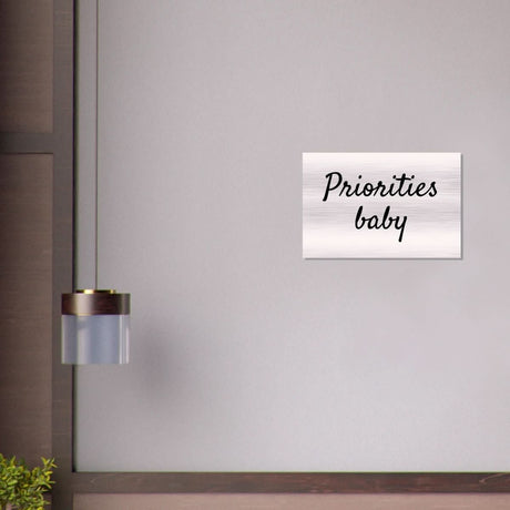 Da Vinci Motivational Wall art - Brushed Aluminum Print - 40x60 cm / 16x24″ - 