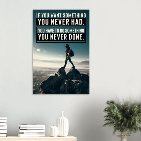 Da Vinci Motivational Wall Art - Wood Prints - 60x90 cm / 24x36″ - 20 mm