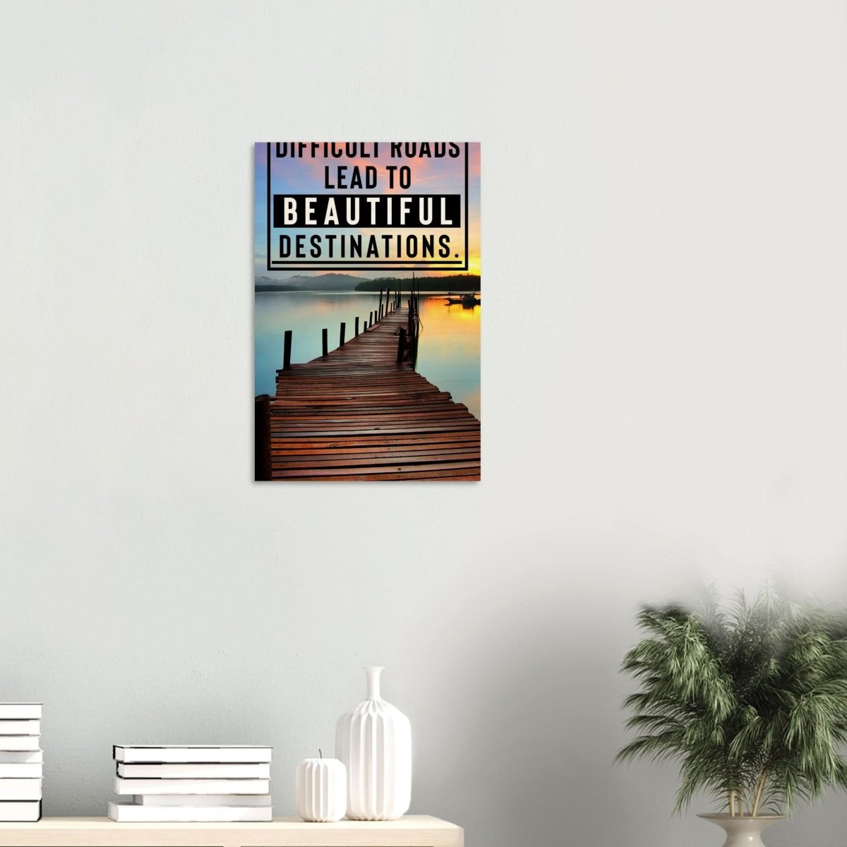 Da Vinci Motivational Wall Art - Wood Prints - 40x60 cm / 16x24″ - 10 mm