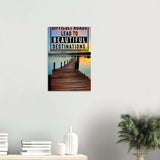Da Vinci Motivational Wall Art - Wood Prints - 40x60 cm / 16x24″ - 10 mm